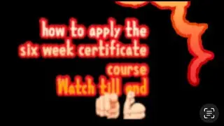 How to apply SAI NSNIS six week certificate course📈📝💪🏻