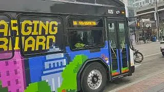 Boise valley ride electric Gillig low floor city bus # 761 