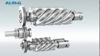 Der enAIRgieeffizienteste Schraubenkompressor der Welt - Die G-Drive T von ALMiG