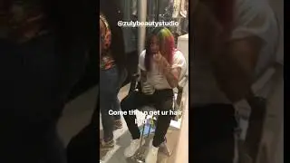 Teka$hi69 visits a salon.