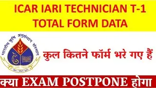 ICAR TECHNICIAN TOTAL FORM FILL DATA 2022 | ICAR Technician Total Form Fill 2022 | #ICAR