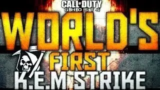 CALL OF DUTY GHOSTS: WORLD'S FIRST KEM STRIKE (MOAB) GAMEPLAY!