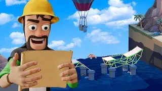 Building Bridges That End in Disaster (Poly Bridge 2 Gameplay)