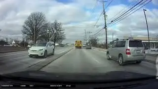 012120 Model X nearly sideswiped by Outback