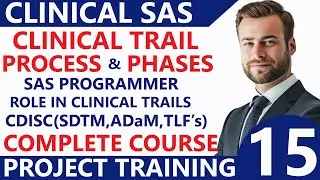 Онлайн-обучение CDISC SDTM ADaM👍Обучение клиническим проектам SAS👌Клиническое обучение SAS от экс...