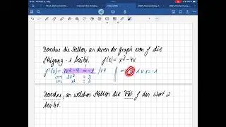 Mündliche Nachprüfung Mathe (EF)