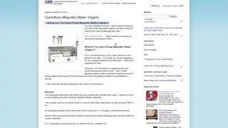 HydroFloss Magnetic Water Irrigator