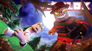 Having a NIGHTMARE of FREDDY KRUEGER | Roblox - The Scary Elevator