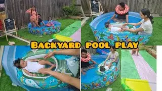 Summer of 2022|New Year Day pool play| kids |Summer in Australia