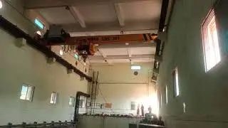 MORRIS S.W.L.-7.5T ll SINGLE GIRDER ll ELECTRIC OVERHEAD TRAVELLING CRANE 
