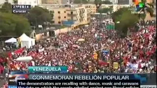 Venezuelans commemorate 1989 
