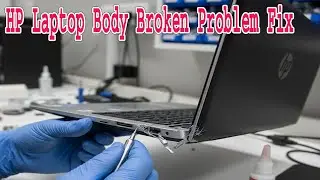 HP Laptop Body Broken Fix Bangla | Hinge Broken, Body Crack Repair | Laptop Repair Tutorial