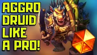 Aggro Druid Detailed Coaching Gameplay!