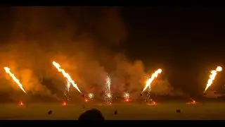Halloween-Party - Luisenpark Mannheim 2014 (Flammenshow)