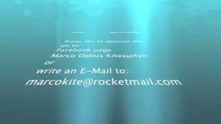 Kitesurf backroll /Backflip extreme Marco Debus