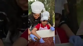 Cake mixing ceremony at Planet Hollywood GOA | #shortsfeed #trending #youtubeshorts #romabharne