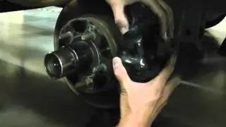 Asian Bass Guy UFP-DB-42 Trailer Brakes hub,disc removal