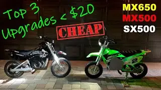 Дешевые и простые обновления для мотоцикла Razor Dirt Bike менее чем за 20 долларов
