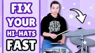 The EASIEST Way to Learn Open Hi-Hats [Step-by-Step Drum Exercise] 🥁