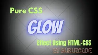 Glow Your Text using Css | Css text animation effects🔥