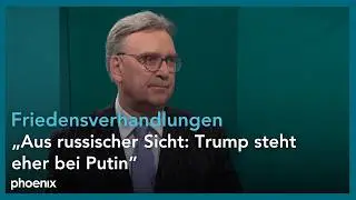 Frieden in der Ukraine: Sicherheitsexperte Umbach zum Stand der Verhandlungen