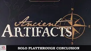 Ancient Artifacts - Solo Playthrough - Conclusion (roll and write)