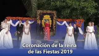 Coronación de la reina de las Fiestas 2019