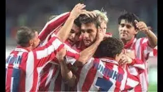 Atletico Madrid Paok Salonicco 5-2 Coppa Uefa 97-98 2' Turno A