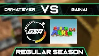 Dwhatever vs Gainai | Regular Season | GSA SM64 70 Star Speedrun League Season 3