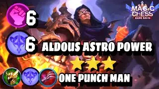 HYPER ALDOUS ASTRO POWER ⭐⭐⭐ ONE PUNCH MAN!! COMBO 6 WRESTLER + 6 ASTRO + 5 MECHA ERA