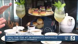 Traditional high tea experience returns to JW Marriott Nashville starting this weekend