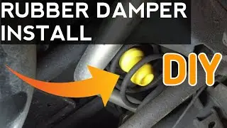 MonteroSport Rubber Damper Install - DIY Tutorial