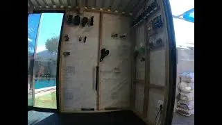 A simple way to display items. 1.5mm Steel wire with steel staples. 