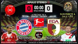 #24ENERO2026: BUNDESLIGA 25-26 ... FECHA 19 ... BAYERN vs. AUGSBURG !!!