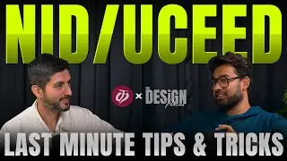 NID/UCEED last minute Tips & Tricks considering new Exam Pattern. A must watch! Ft @Arunav Dwivedi - Kaphal Studio