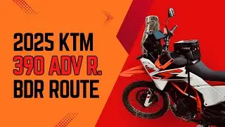 2025 KTM 390 BDR Test