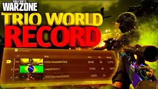 WARZONE TRIOS WORLD RECORD W/ Jukeyz & Vapulear! (107 total kills)