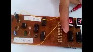 Simulation and Application Two Digit Counter using IC 7490