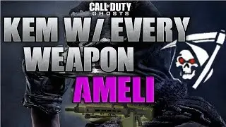Ghosts: K.E.M w/ Every Weapon #17 Ameli [Warhawk, Domination] | Commentaries? Commentators?