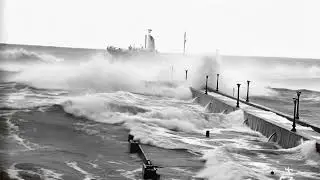 Rare footage of the Mataafa shipwreck of 1905 in Duluth, Minnesota