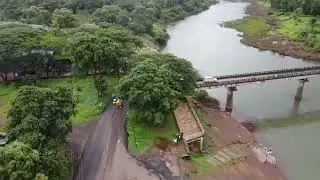 Raw drone footage of konkan village (Copyright &copy;️ free)
