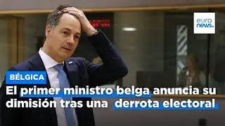 El primer ministro belga De Croo anuncia su dimisi&oacute;n tras una dura derrota electoral