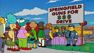 Gun Ban - The Simpsons.