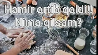 #Kechagi #hamirdan nima qilsam, deb bosh qotirmang. Bu yerda juda mazali va foydali pishiriq.