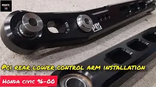PCI Rear Lower Control Arms installation