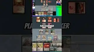 Eldrazi Tron Fleshraker Kill!  Magic the Gathering #MTGO #mtg #shorts #mtgmodern #magicthegathering