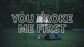 Tate McRae &ndash; you broke me first (Live Performance) | Artist on the Rise