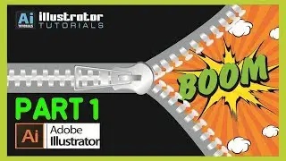 Illustrator tutorials: How to create a Vector #1