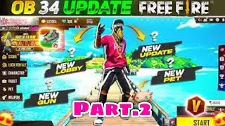 OB34 UPDATE ALL FREE REWARDS | GOLD ROYALE BUNDLE | NEW FEATURES |🤙 DON'T FORGET TO LIKE & SUBSCRIBE