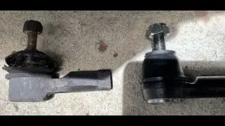 2003 Mitsubishi Outlander Outer Tie Rod Removal and Replacement